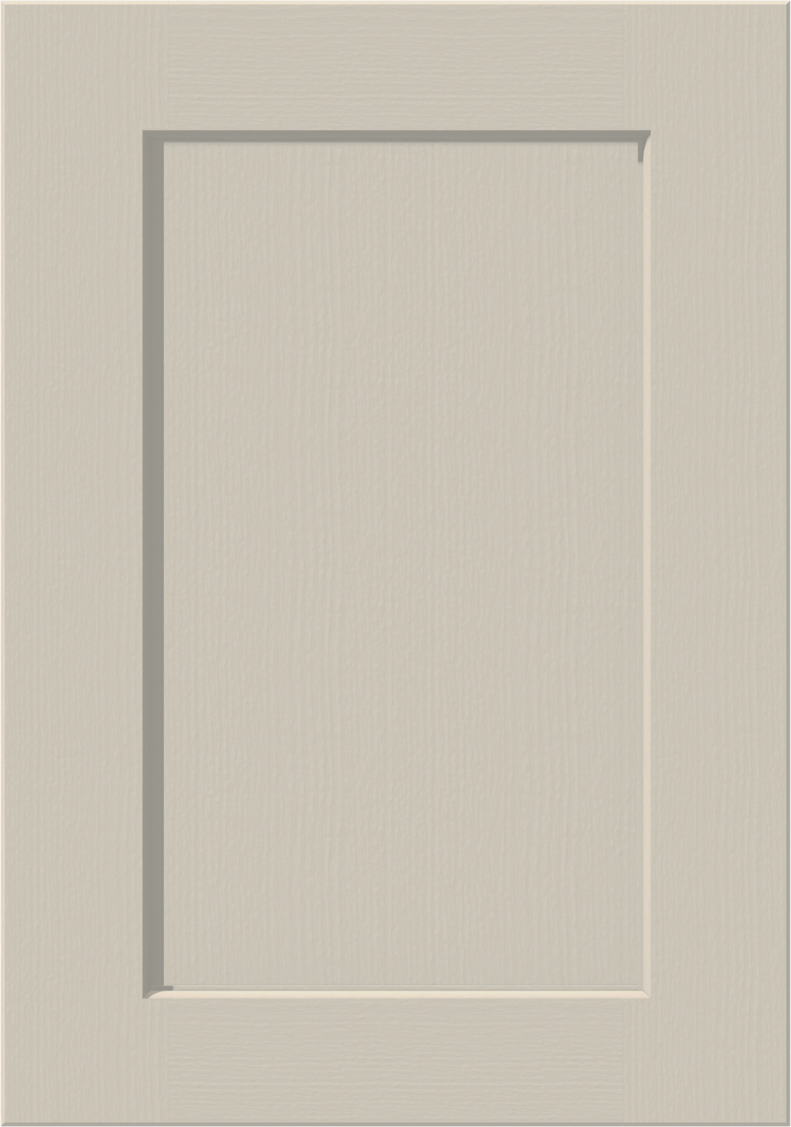 Solid Slim Painted Shaker Pebble Grey